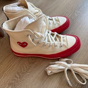 Comme Des Garçon Converse High Tops